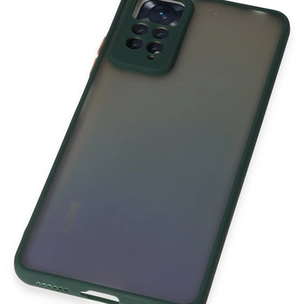 Xiaomi Redmi Note 12 Pro 4G Montreal Silikon Kapak Kılıf - Yeşil 4
