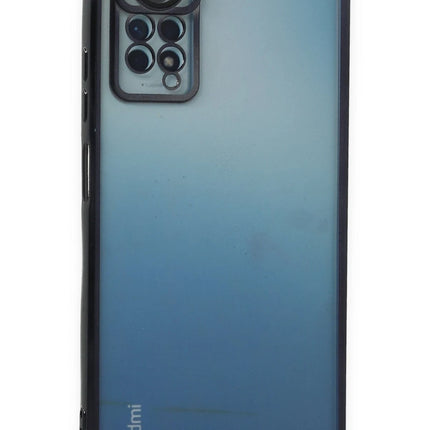 Xiaomi Redmi Note 12 Pro 4G Razer Lensli Silikon Kılıf - Siyah
