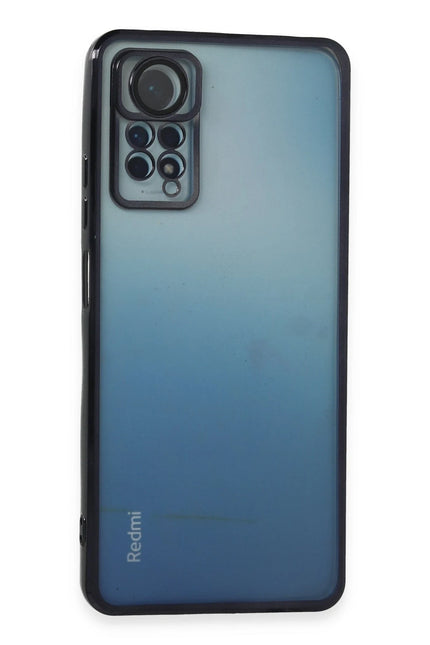 Xiaomi Redmi Note 12 Pro 4G Razer Lensli Silikon Kılıf - Siyah