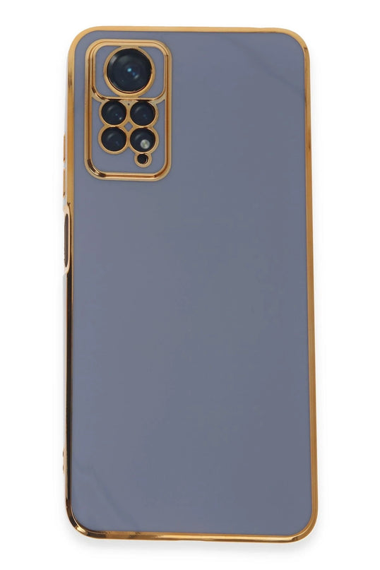 Xiaomi Redmi Note 12 Pro 4G Volet Silikon Kılıf - Mavi