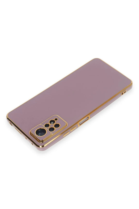 Xiaomi Redmi Note 12 Pro 4G Volet Silikon Kılıf - Mor 3