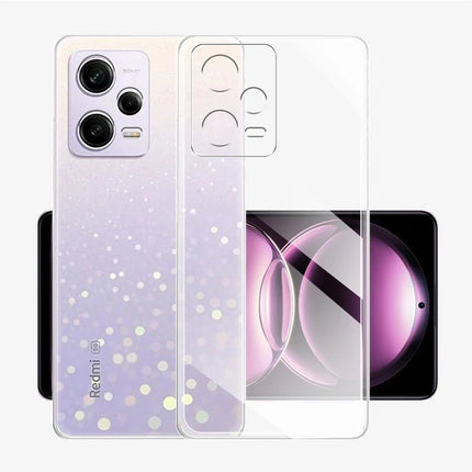Xiaomi Redmi Note 12 Pro 5G Lüx Şeffaf Silikon Kılıf 2