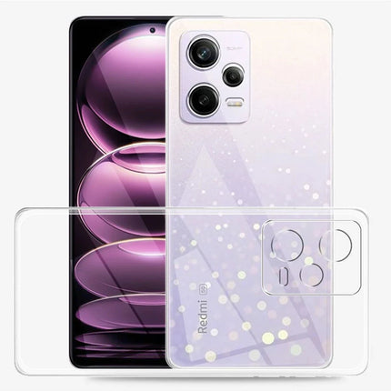 Xiaomi Redmi Note 12 Pro 5G Lüx Şeffaf Silikon Kılıf 3