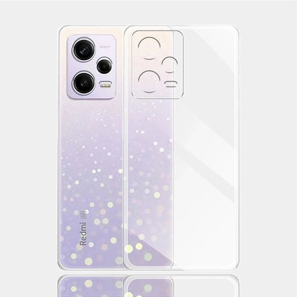 Xiaomi Redmi Note 12 Pro 5G Lüx Şeffaf Silikon Kılıf 6