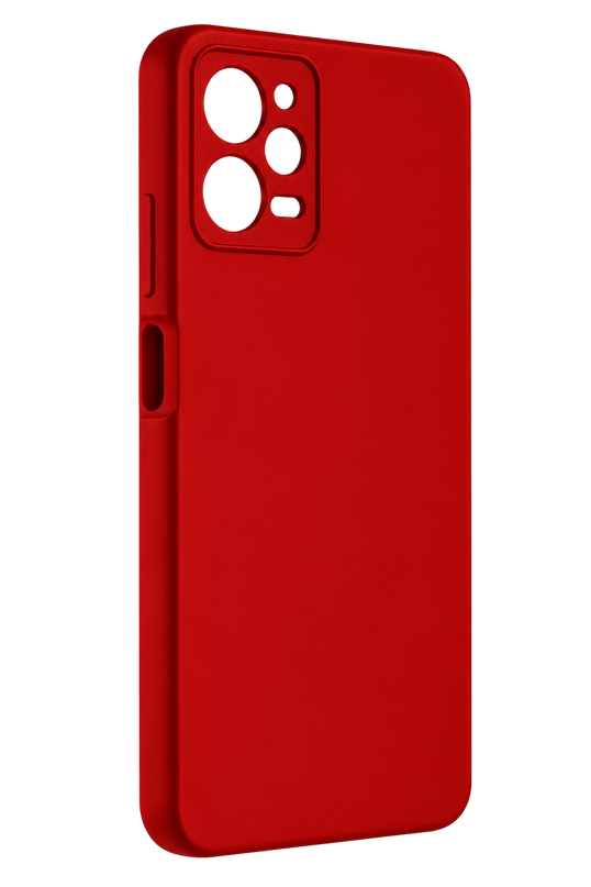 Xiaomi Redmi Note 12 Pro 5G Nano içi Kadife Silikon Kılıf - Kırmızı
