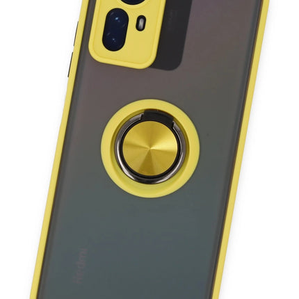 Xiaomi Redmi Note 12S Montreal Yüzüklü Silikon Kapak Kılıf 3