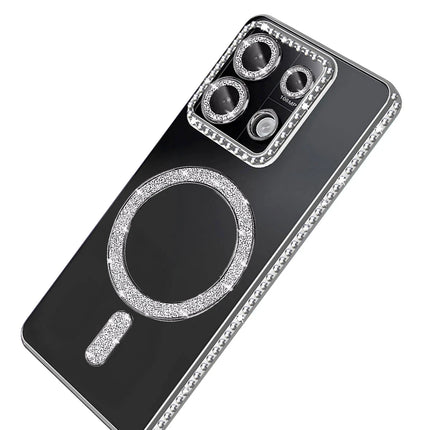 Xiaomi Redmi Note 13 Pro 4G Joke Simli Magneticsafe Kılıf - Gümüş 4