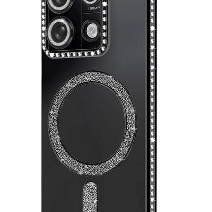 Xiaomi Redmi Note 13 Pro 4G Joke Simli Magneticsafe Kılıf - Siyah 3