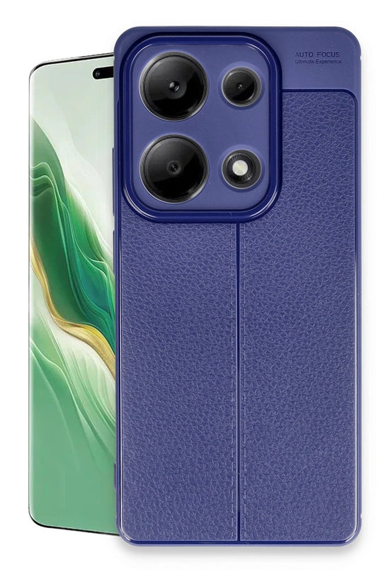 Xiaomi Redmi Note 13 Pro 4G Auto Focus Kapak Kılıf - Lacivert