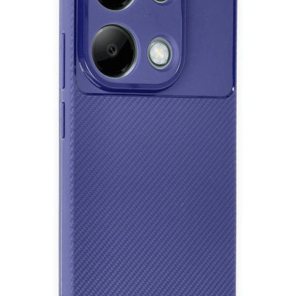 Xiaomi Redmi Note 13 Pro 4G Auto Focus Karbon Kapak Kılıf - Lacivert 2