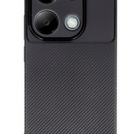 Xiaomi Redmi Note 13 Pro 4G Auto Focus Karbon Kapak Kılıf - Siyah 4