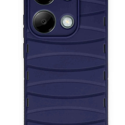 Xiaomi Redmi Note 13 Pro 4G Bibercas Silikon Kapak Kılıf - Lacivert