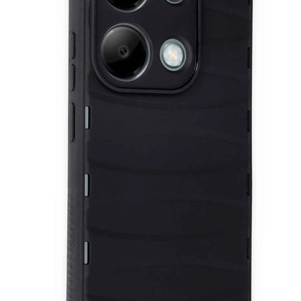 Xiaomi Redmi Note 13 Pro 4G Bibercas Silikon Kapak Kılıf - Siyah 2