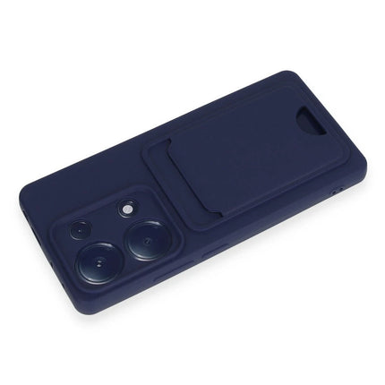 Xiaomi Redmi Note 13 Pro 4G Kelvin Kartvizitli Silikon Kılıf - Lacivert 3
