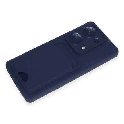 Xiaomi Redmi Note 13 Pro 4G Kelvin Kartvizitli Silikon Kılıf - Lacivert 4