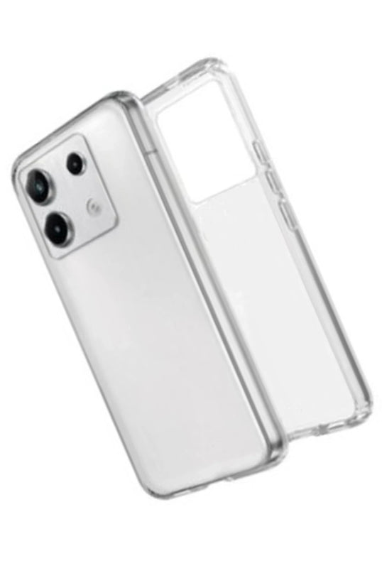 Xiaomi Redmi Note 13 Pro 4G Lüx Şeffaf Silikon Kılıf 3