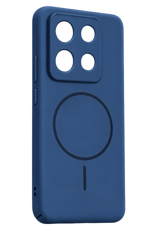 Xiaomi Redmi Note 13 Pro 4G Mika PC Magsafe Kapak Kılıf - Mavi