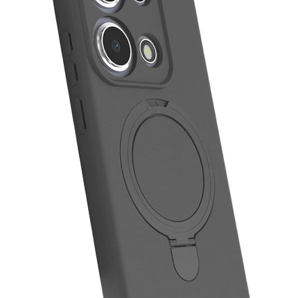 Xiaomi Redmi Note 13 Pro 4G Regal Magsafe Standlı Kapak Kılıf - Titan Gri 2