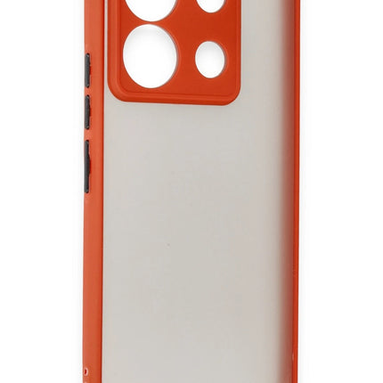 Xiaomi Redmi Note 13 Pro 5G Montreal Silikon Kapak Kılıf - Kırmızı 2