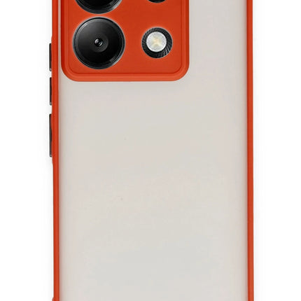 Xiaomi Redmi Note 13 Pro 5G Montreal Silikon Kapak Kılıf - Kırmızı