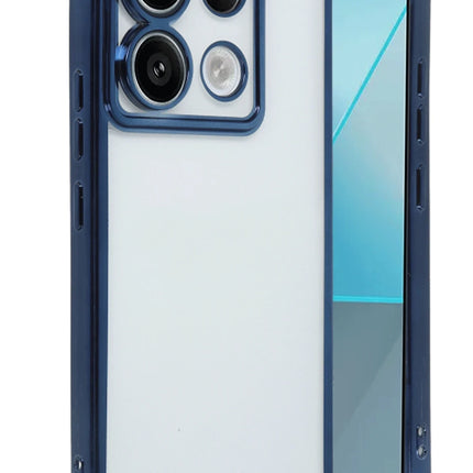 Xiaomi Redmi Note 13 Pro 5G Razer Lensli Silikon Kılıf - Sierra Blue