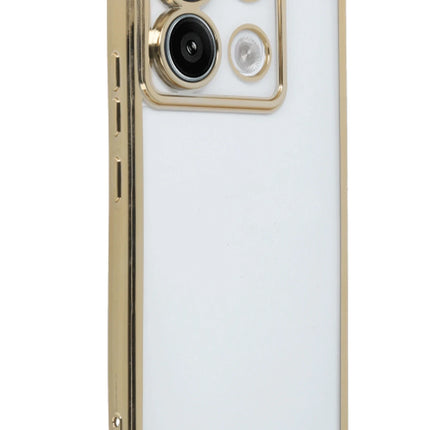 Xiaomi Redmi Note 13 Pro 5G Razer Lensli Silikon Kılıf - Gold 2