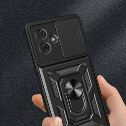 Xiaomi Redmi Note 13 Pro Plus Pars Lens Yüzüklü Silikon Kılıf - Yeşil 3