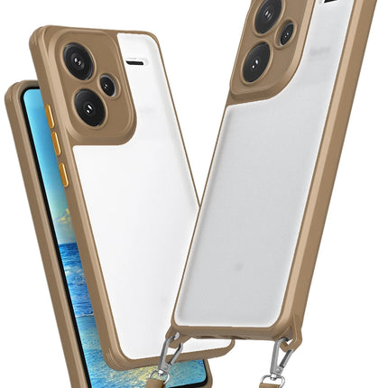 Xiaomi Redmi Note 13 Pro Plus Penta Silikon Kılıf - Çöl Titanyum