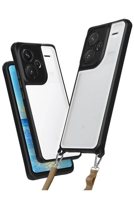 Xiaomi Redmi Note 13 Pro Plus Penta Silikon Kılıf - Siyah