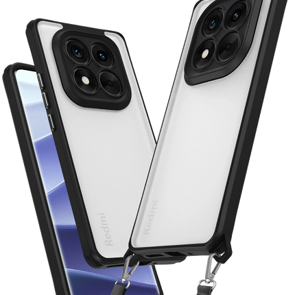 Xiaomi Redmi Note 14 Pro 4G Penta Silikon Kılıf - Siyah