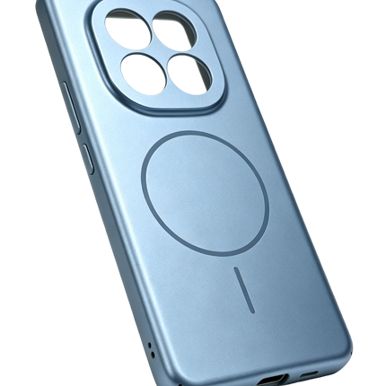 Xiaomi Redmi Note 14 Pro 4G Mika PC Magsafe Kapak Kılıf - Açık Mavi 2