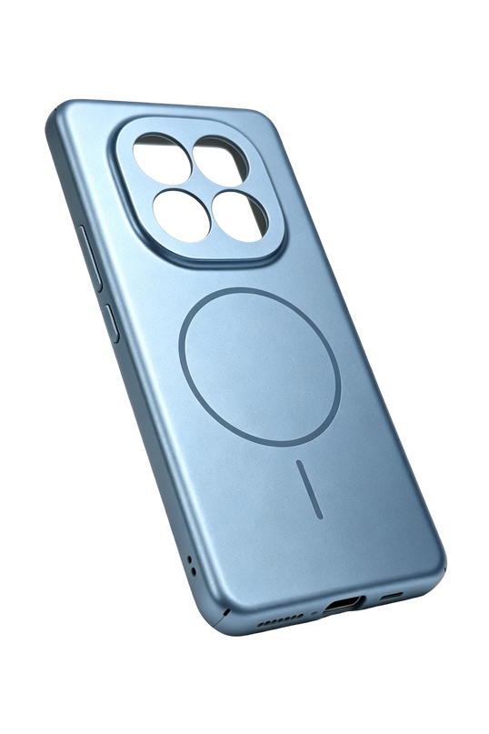Xiaomi Redmi Note 14 Pro 4G Mika PC Magsafe Kapak Kılıf - Açık Mavi 2