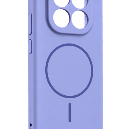 Xiaomi Redmi Note 14 Pro 4G Mika PC Magsafe Kapak Kılıf - Açık Mor