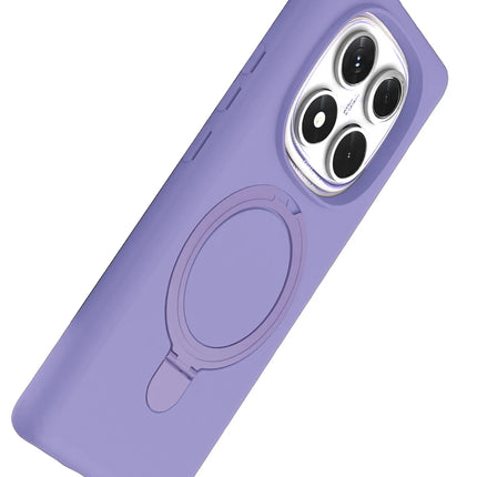 Xiaomi Redmi Note 14 Pro 4G Regal Magsafe Standlı Kapak Kılıf - Lila 5