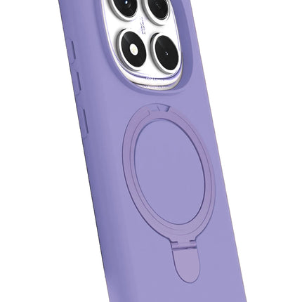 Xiaomi Redmi Note 14 Pro 4G Regal Magsafe Standlı Kapak Kılıf - Lila 2