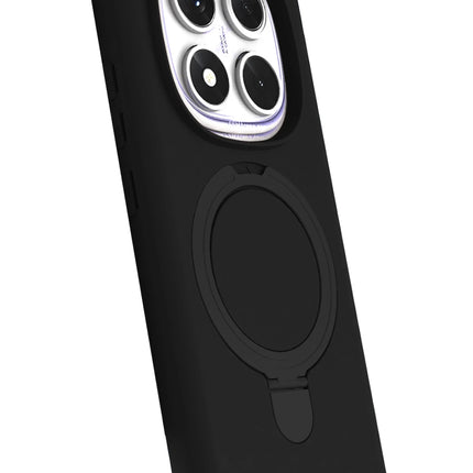 Xiaomi Redmi Note 14 Pro 4G Regal Magsafe Standlı Kapak Kılıf - Siyah 2