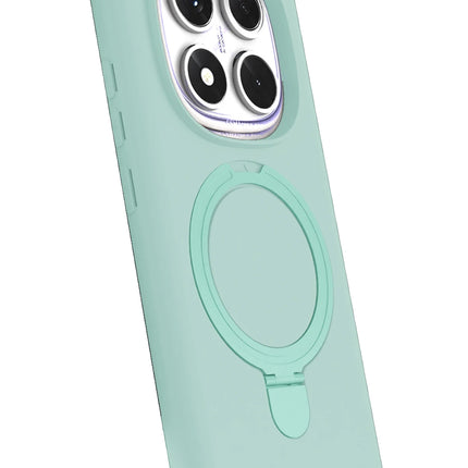 Xiaomi Redmi Note 14 Pro 4G Regal Magsafe Standlı Kapak Kılıf - Su Yeşili 2