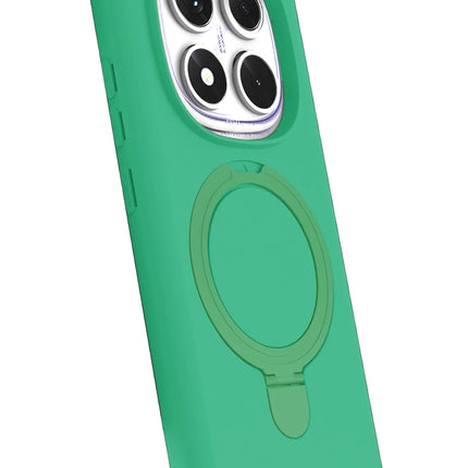 Xiaomi Redmi Note 14 Pro 4G Regal Magsafe Standlı Kapak Kılıf - Yeşil 2
