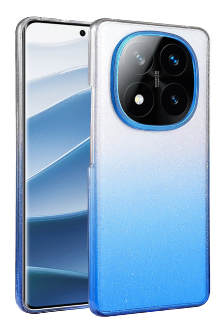 Xiaomi Redmi Note 14 Pro 5G Glossy Kapak Kılıf - Mavi