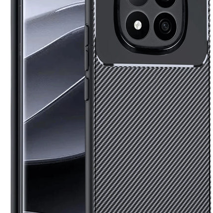 Xiaomi Redmi Note 14 Pro 5G Auto Focus Karbon Kapak Kılıf - Siyah