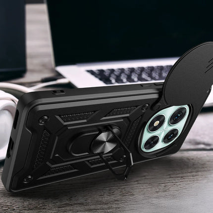 Xiaomi Redmi Note 14 Pro 5G Pars Lens Yüzüklü Silikon Kılıf - Kırmızı 5