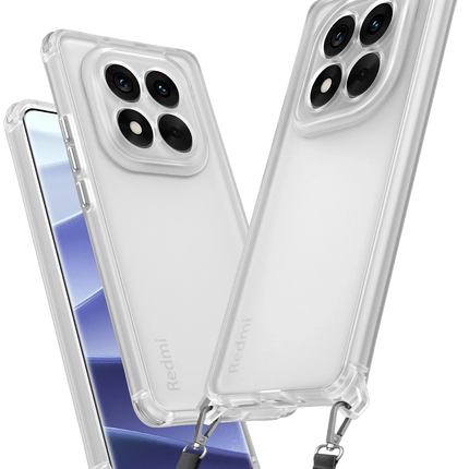 Xiaomi Redmi Note 14 Pro Plus Penta Silikon Kılıf - Şeffaf