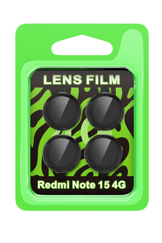 Xiaomi Redmi Note 15 4G Raze Metal Kamera Lens - Siyah