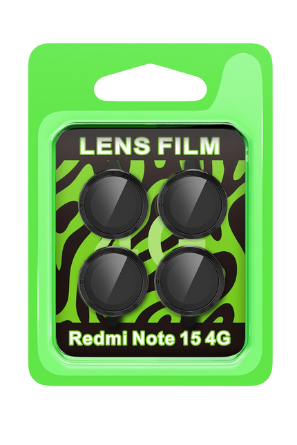 Xiaomi Redmi Note 15 4G Raze Metal Kamera Lens - Siyah