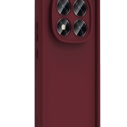 Xiaomi Redmi Note 15 4G Viera Silikon Kılıf - Bordo 3