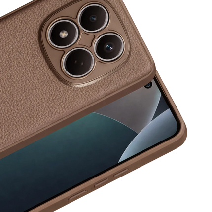 Xiaomi Redmi Note 15 Pro 4G Thermax Silikon Kılıf - Kahverengi 2