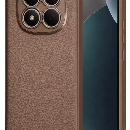 Xiaomi Redmi Note 15 Pro 4G Thermax Silikon Kılıf - Kahverengi