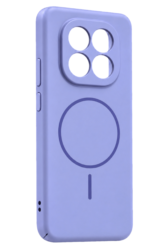 Xiaomi Redmi Note 15 Pro 5G Mika PC Magsafe Kapak Kılıf - Açık Mor