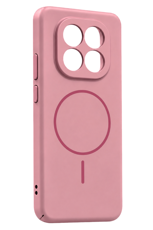 Xiaomi Redmi Note 15 Pro 5G Mika PC Magsafe Kapak Kılıf - Pembe