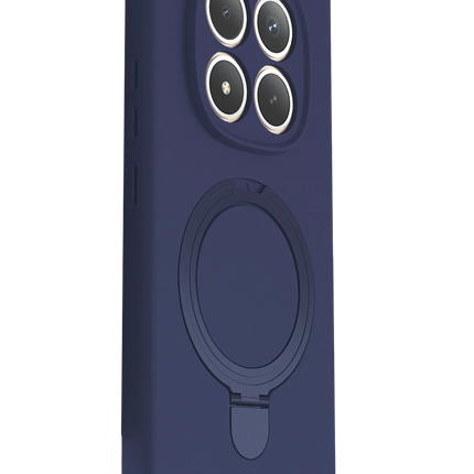 Xiaomi Redmi Note 15 Pro 5G Regal Magsafe Standlı Kapak Kılıf - Lacivert 3